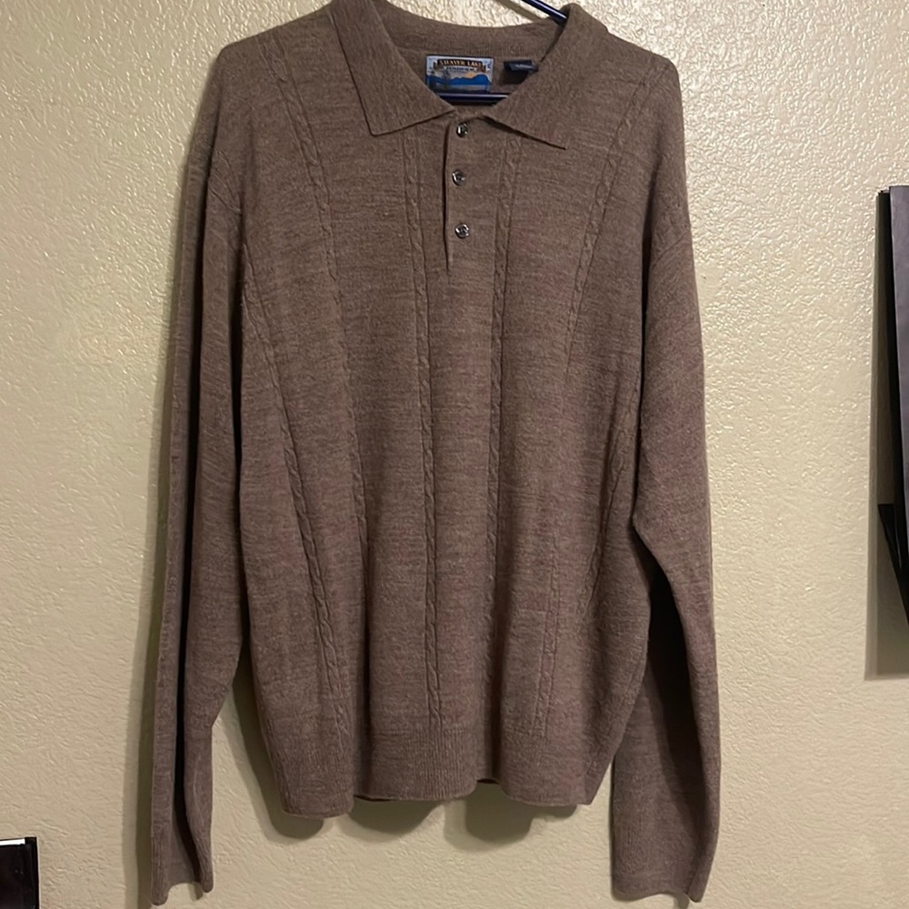 EUC Shaver Lake Mens Collared Sweater